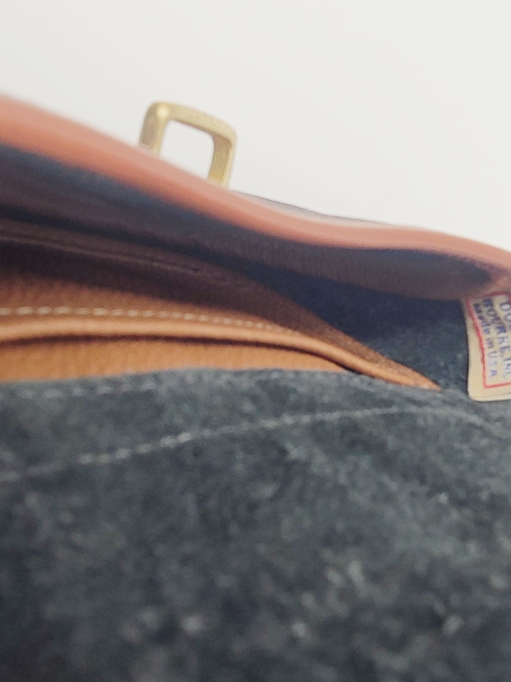 Dooney & Bourke Vintage Over And Under Mini Tack Bag - Picture 4 of 12